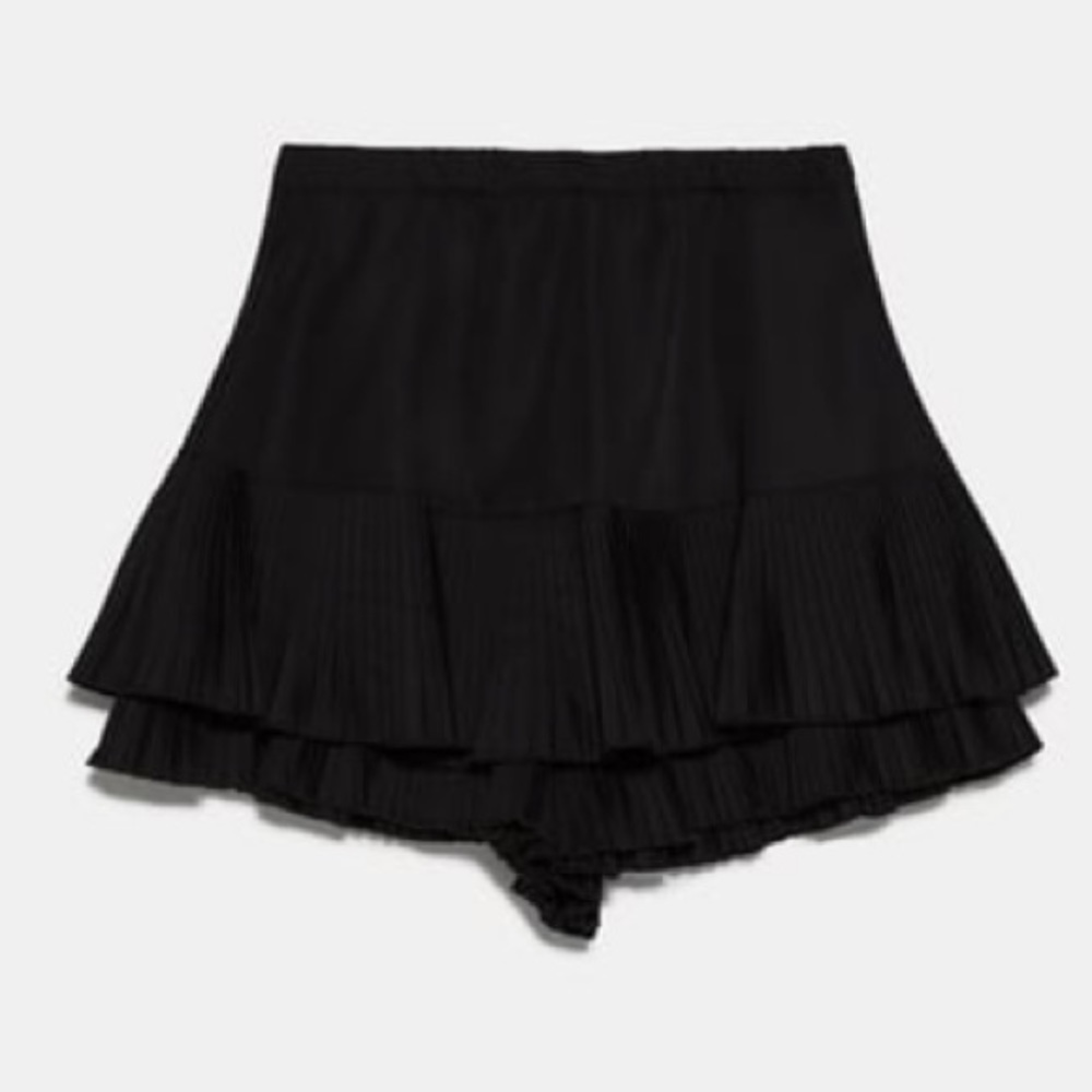 ZARA PLEATED SKORT